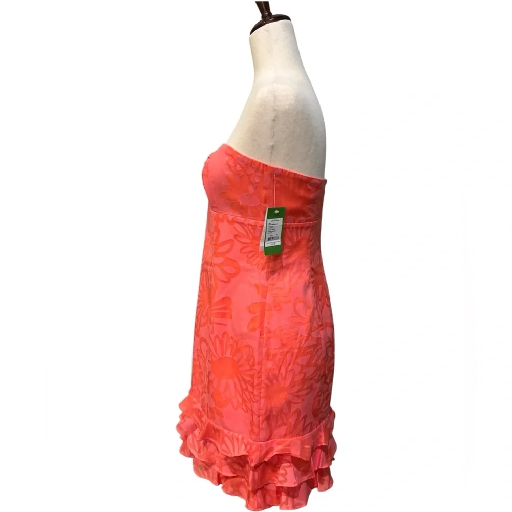 Lilly Pulitzer Strapless Lu Dress NWT - Picture 5 of 9